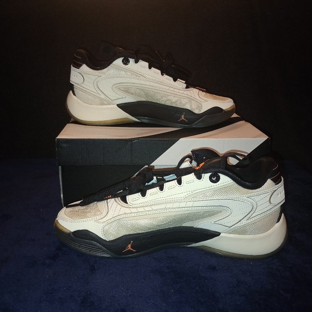 NWB Air Jordan Luka 2 Coconut milk Fossil Black Men size 8 Women's 9.5 - Picture 6 of 13